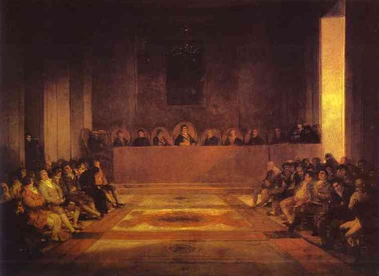Francisco Jose de Goya Junta of the Philippines Sweden oil painting art